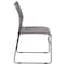 Flash Furniture 881 lb. Capacity Gray Sled Base Stack Chair RUT-2-GY-BK-GG - alternate 10
